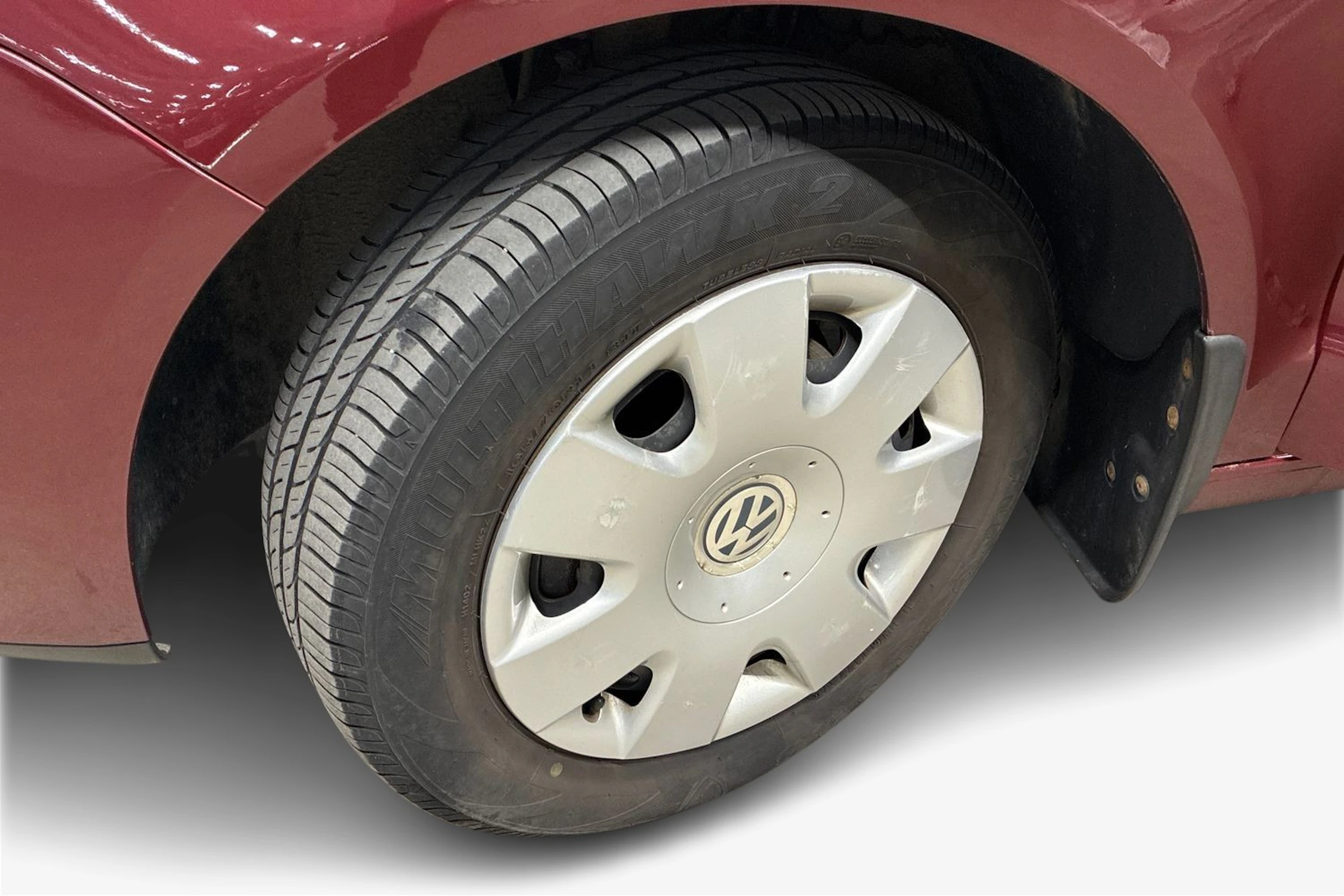 punainen Volkswagen Polo 2008 kuva 12.