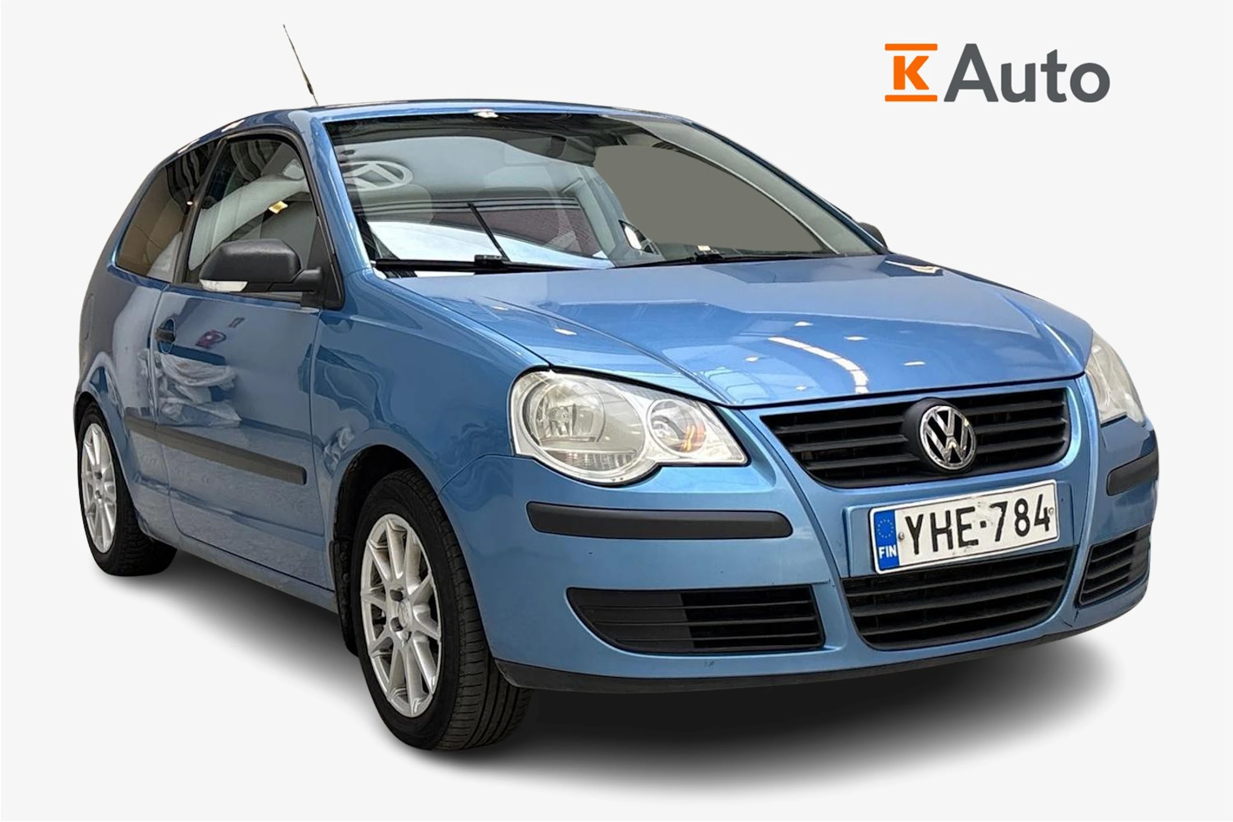 Sininen Volkswagen POLO 2008 kuva 1.