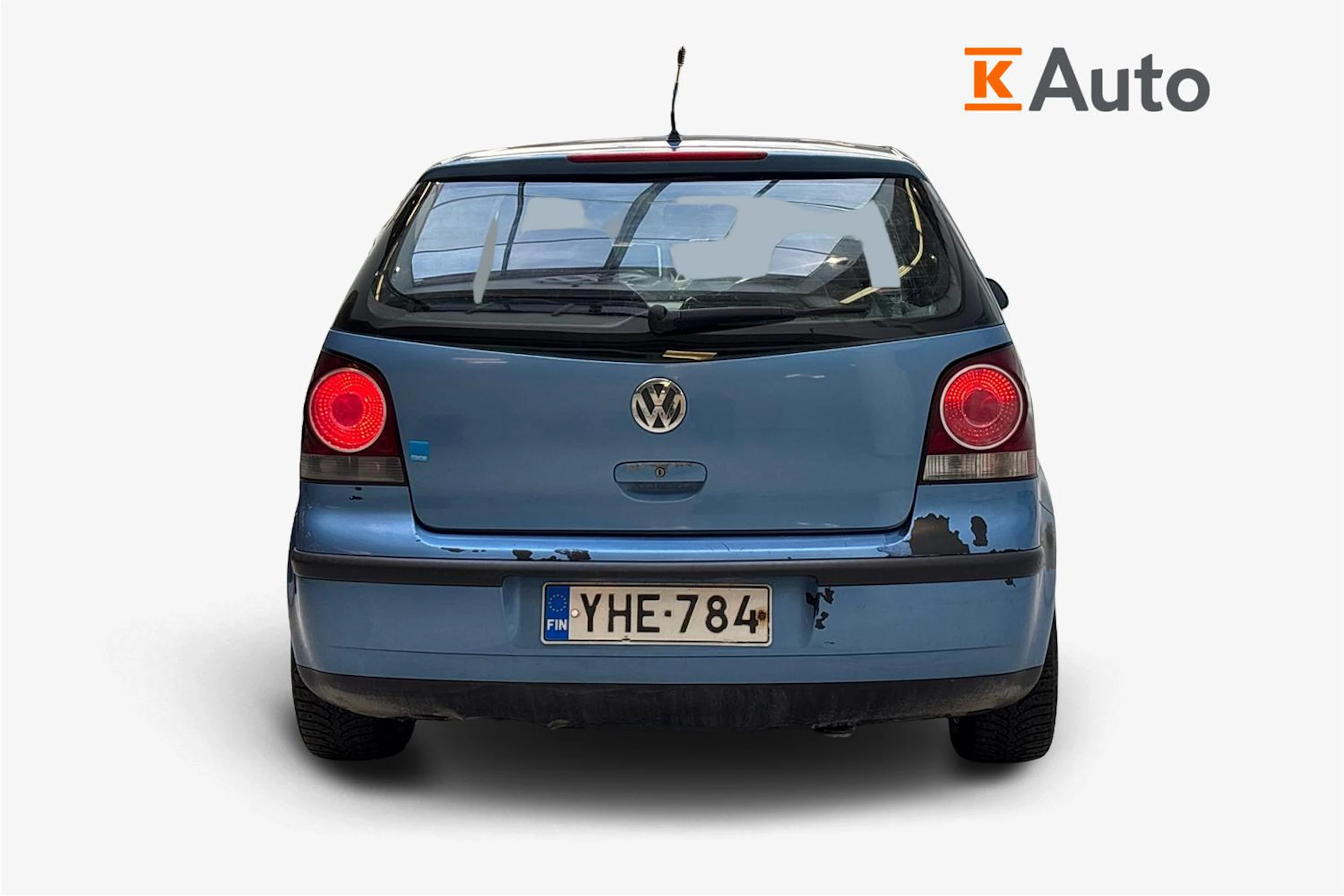 Sininen Volkswagen POLO 2008 kuva 3.