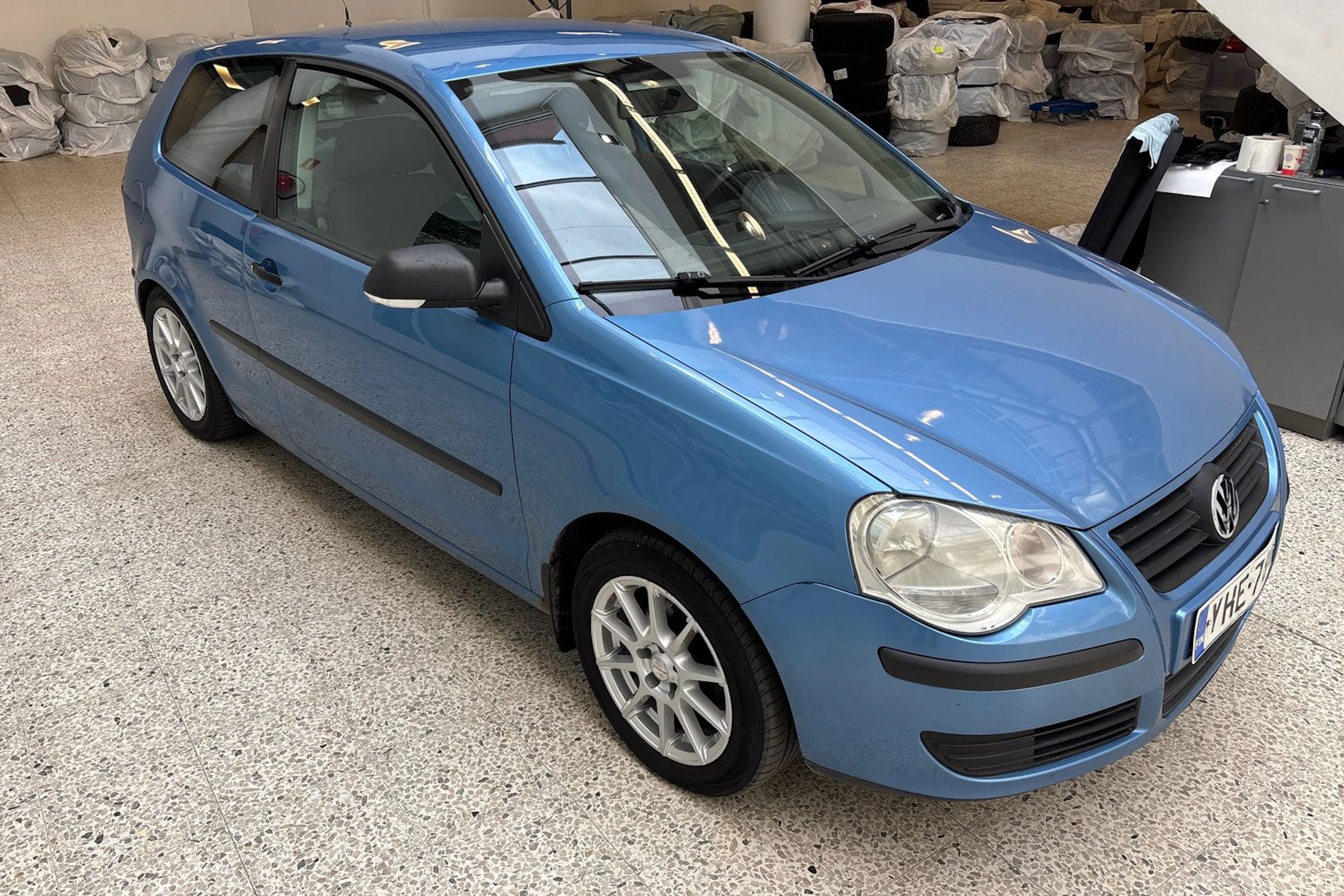 Sininen Volkswagen POLO 2008 kuva 12.