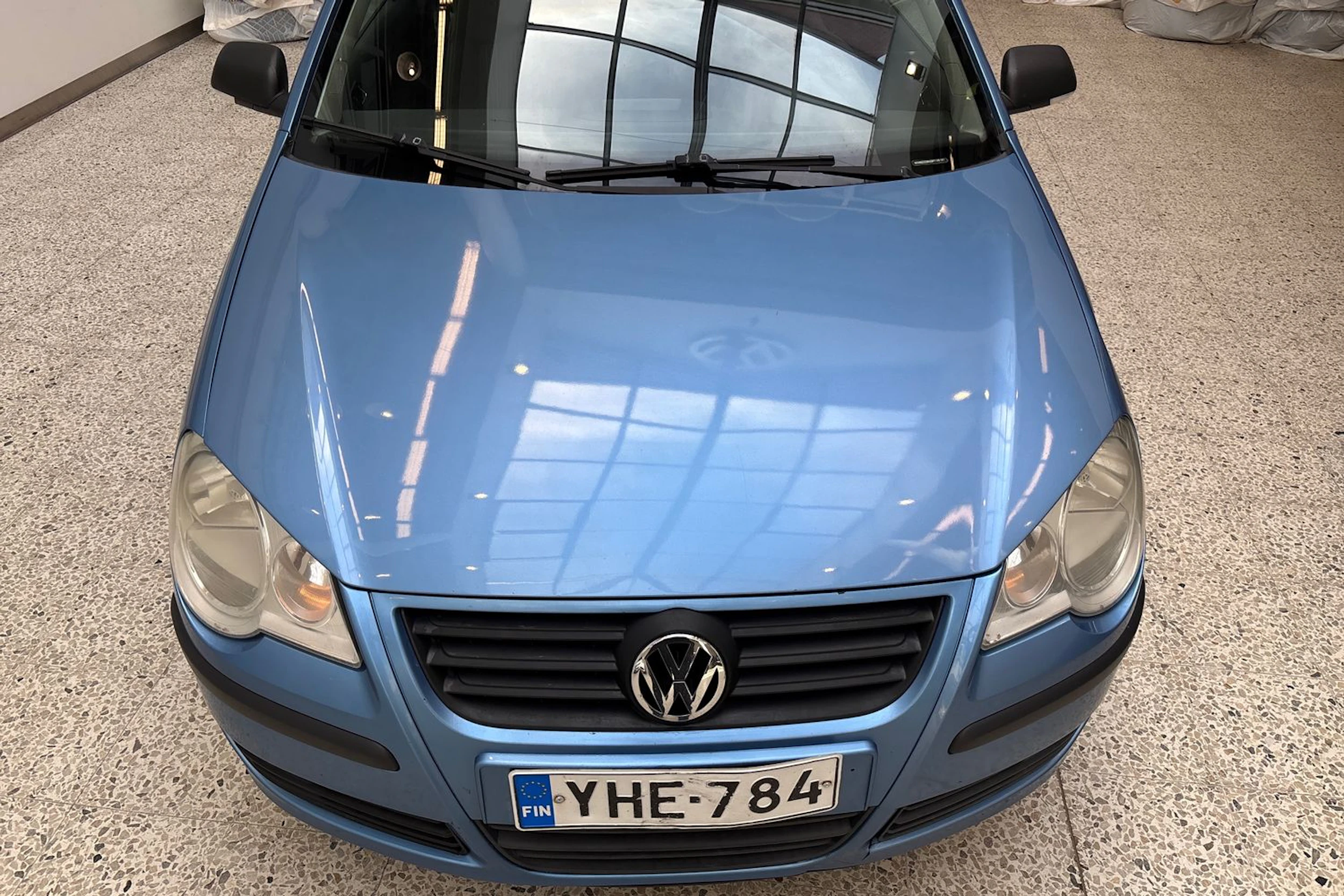 Sininen Volkswagen POLO 2008 kuva 13.