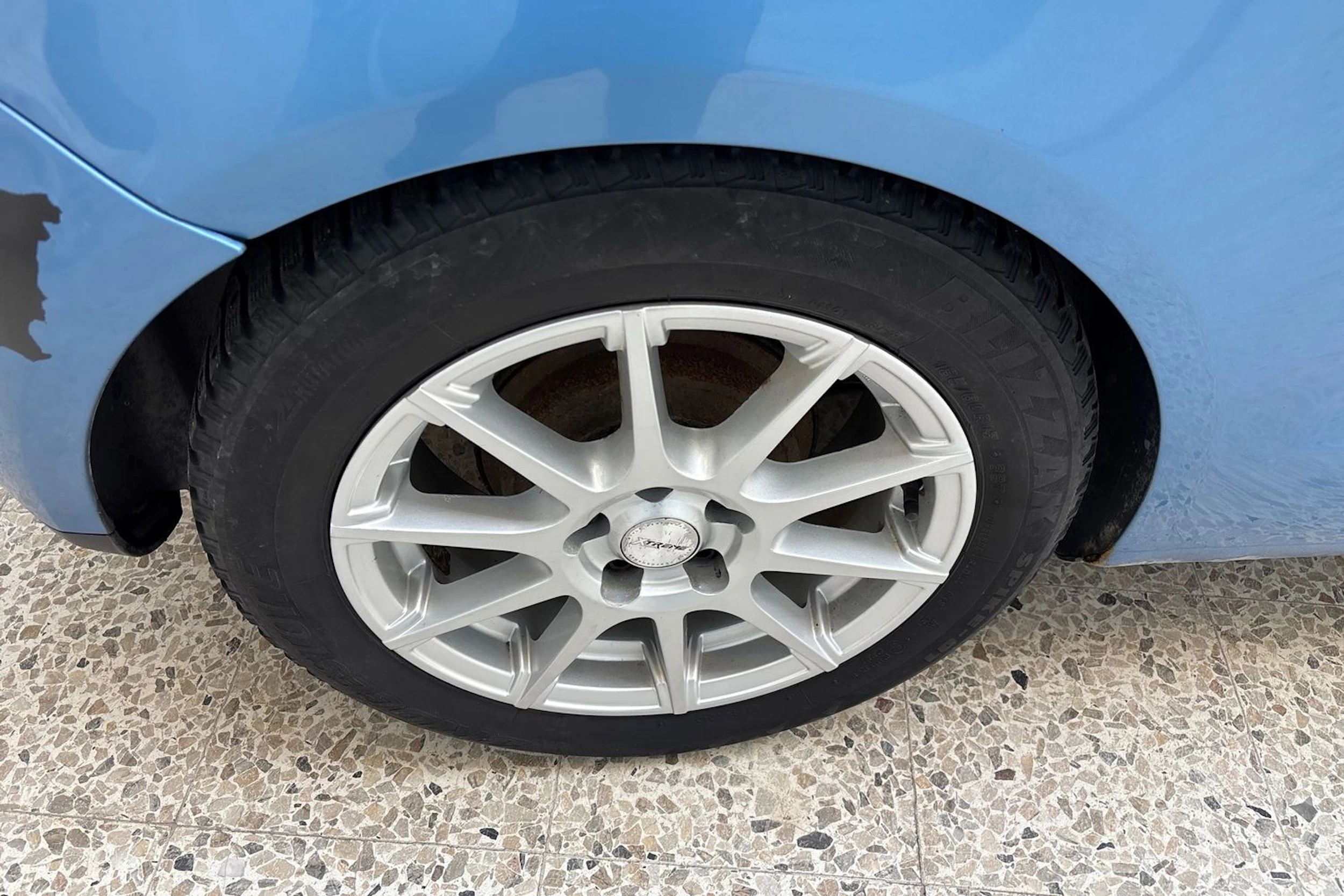 Sininen Volkswagen POLO 2008 kuva 19.