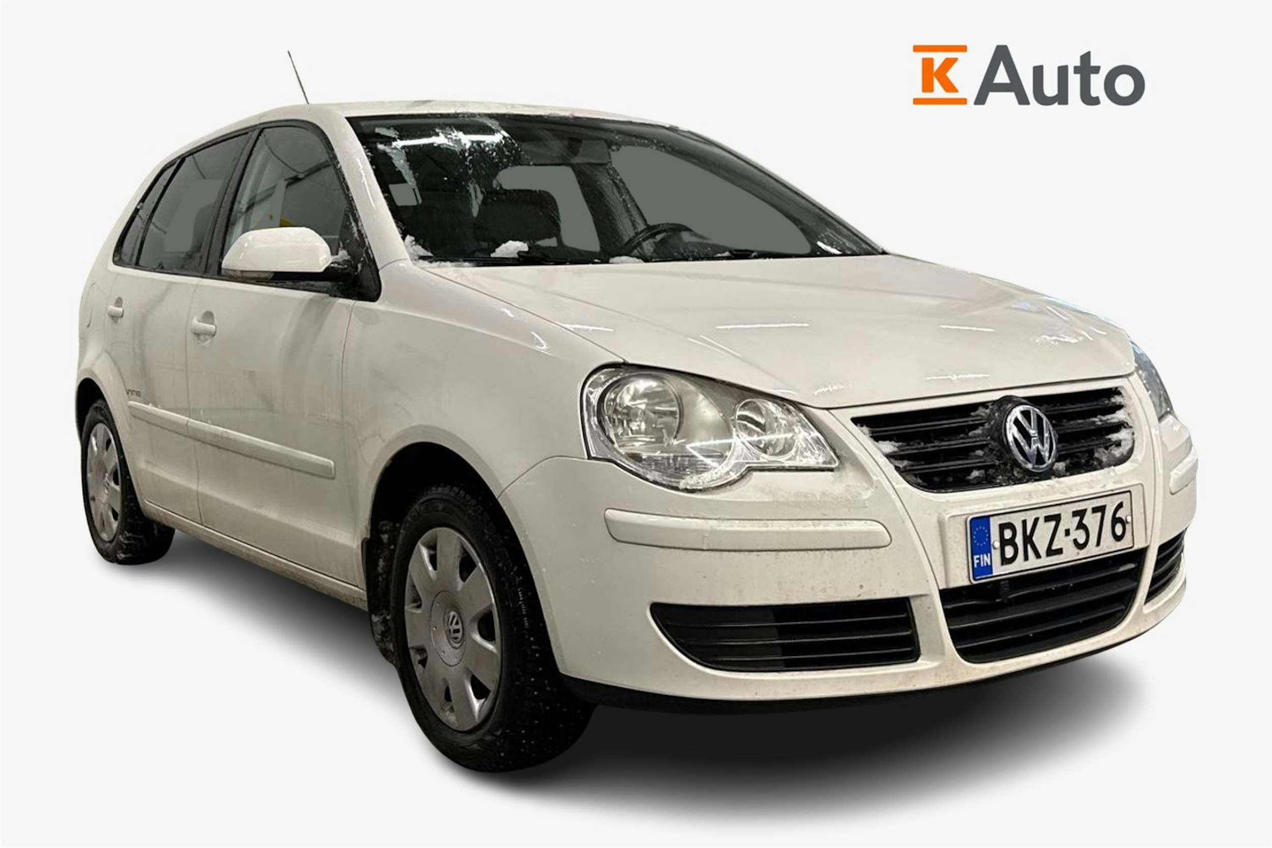 valkoinen Volkswagen Polo 2009 kuva 1.