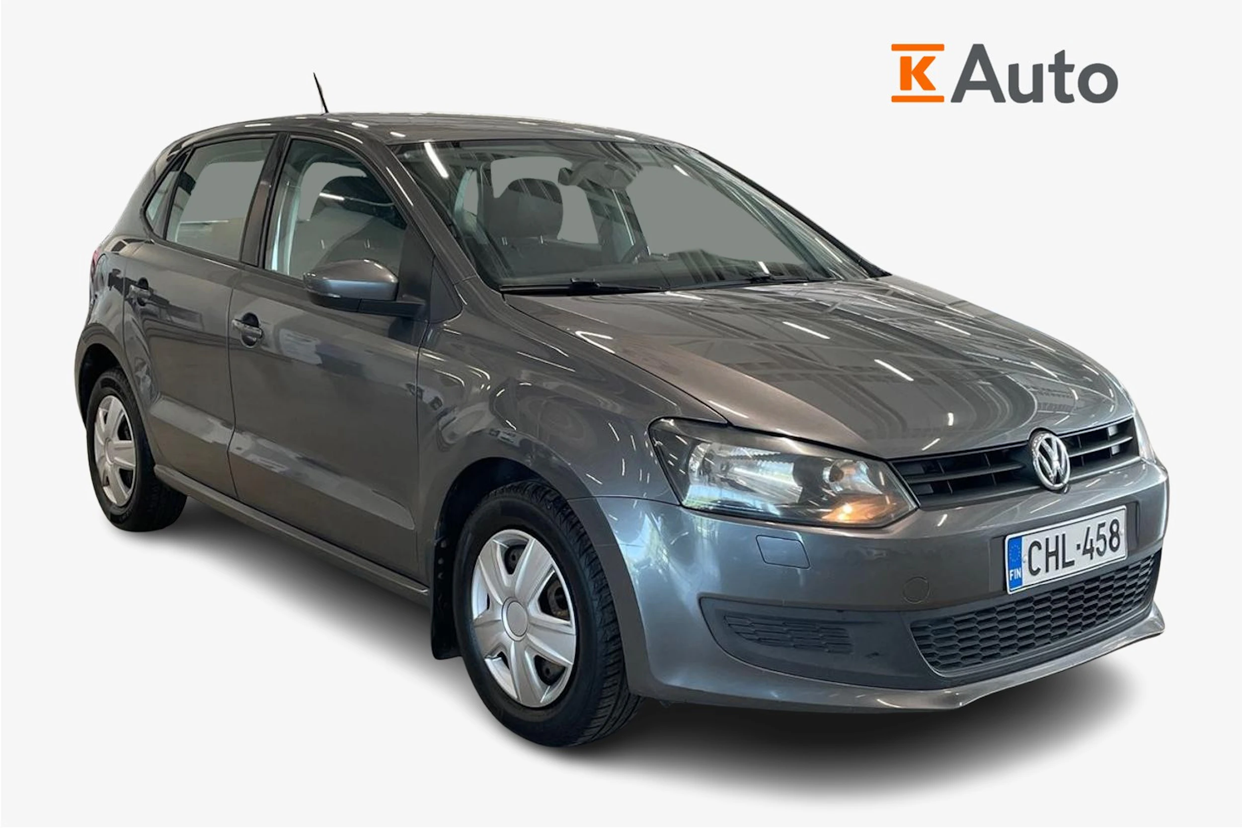 harmaa Volkswagen Polo 2009 kuva 1.