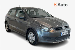 harmaa Volkswagen Polo 2009 kuva 1.