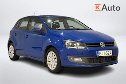 sininen Volkswagen Polo 2010 kuva 1.