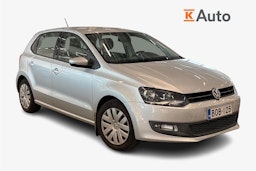 harmaa Volkswagen Polo 2010 kuva 1.