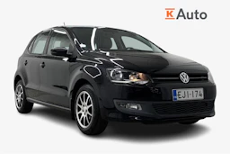 musta Volkswagen Polo 2010 kuva 1.