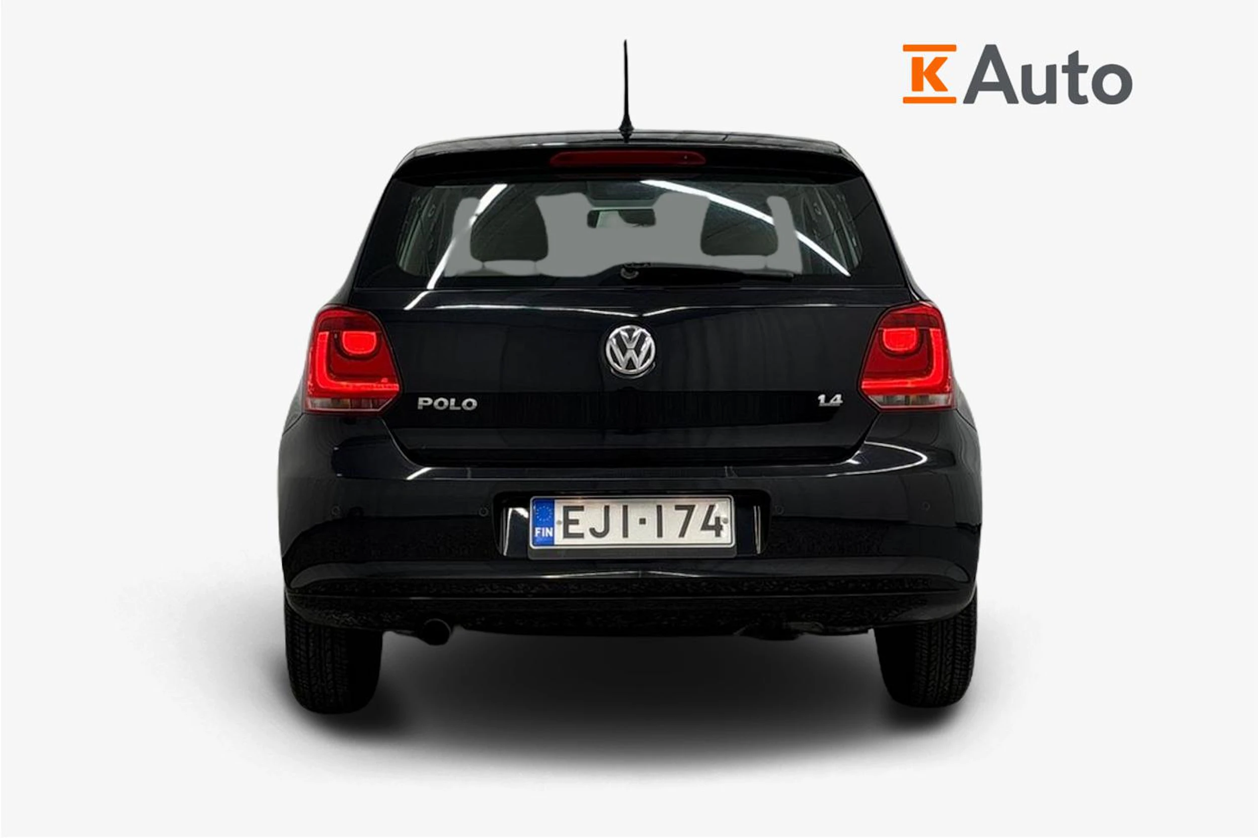 musta Volkswagen Polo 2010 kuva 3.