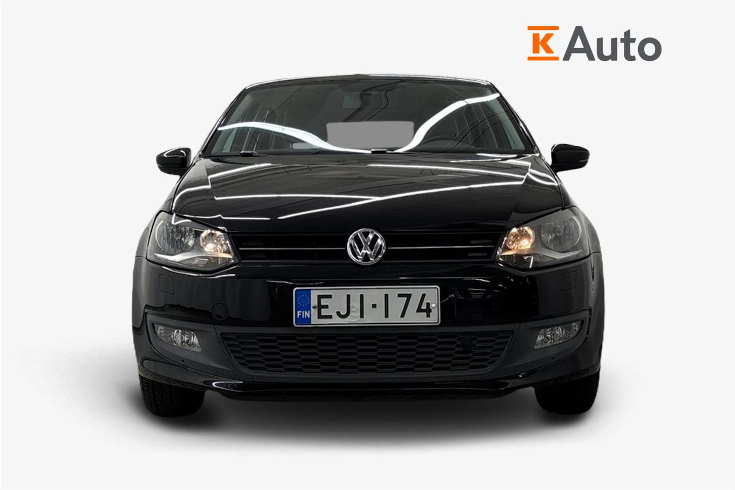 musta Volkswagen Polo 2010 kuva 4.