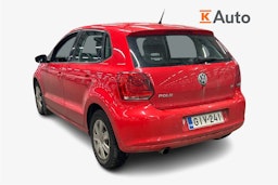 Punainen Volkswagen POLO 2010 kuva 2.