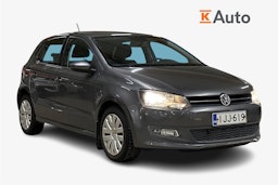harmaa Volkswagen Polo 2010 kuva 1.