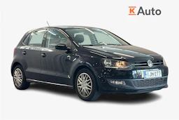 musta Volkswagen Polo 2010 kuva 1.
