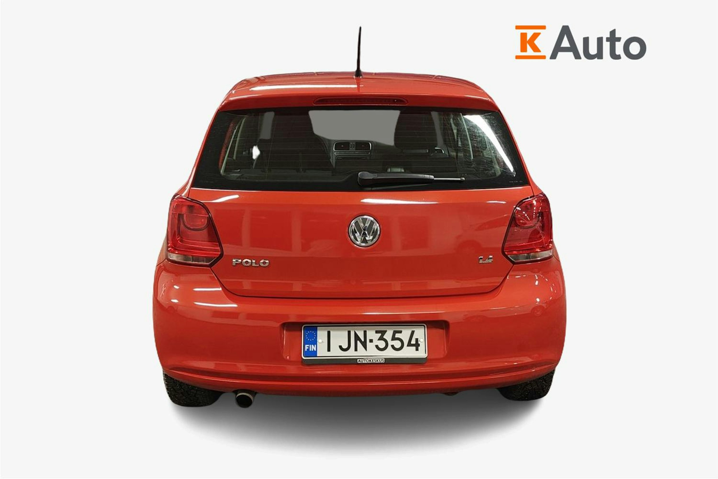 met. oranssi Volkswagen Polo 2010 kuva 3.