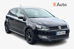 musta Volkswagen Polo 2010 kuva 1.