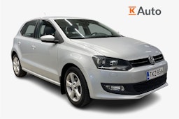 harmaa Volkswagen Polo 2010 kuva 1.