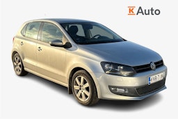 harmaa Volkswagen Polo 2010 kuva 1.