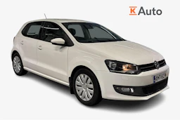 valkoinen Volkswagen Polo 2010 kuva 1.
