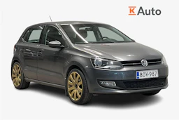 harmaa Volkswagen Polo 2011 kuva 1.