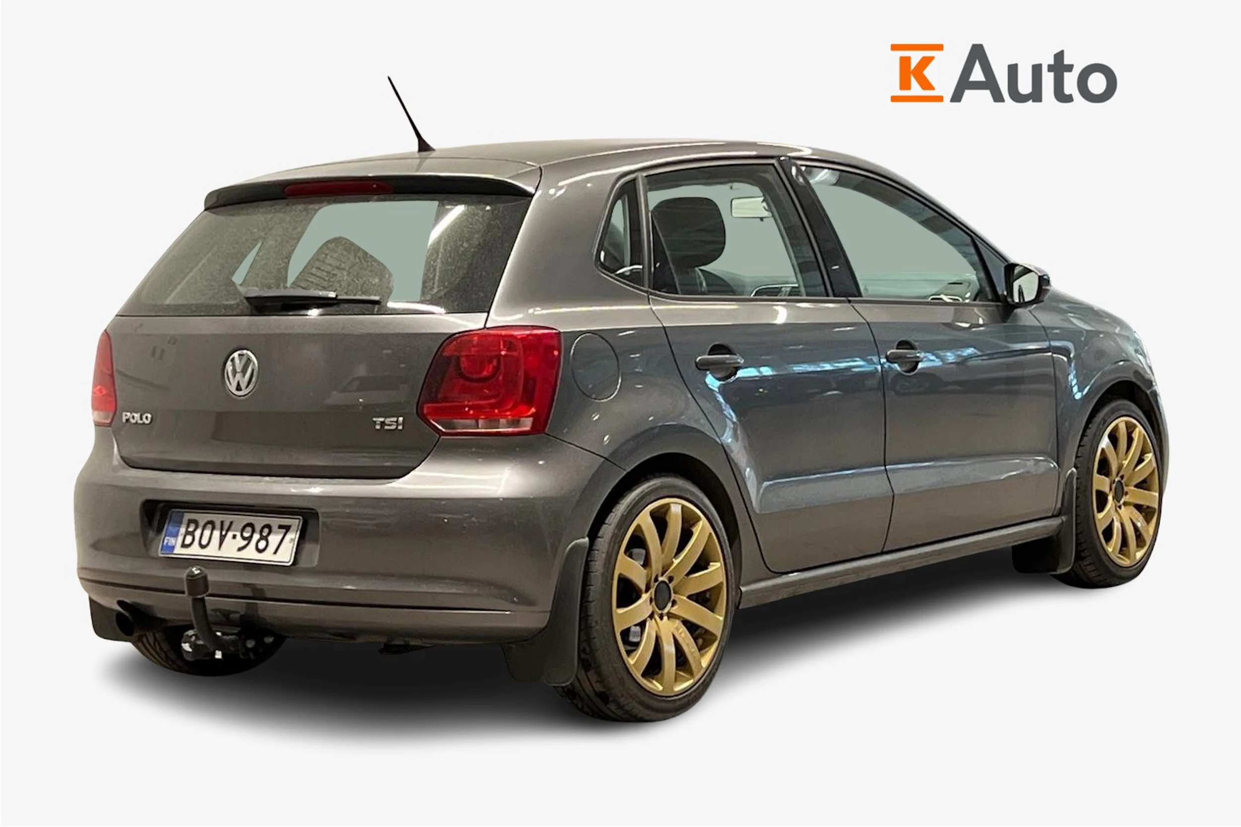 harmaa Volkswagen Polo 2011 kuva 2.