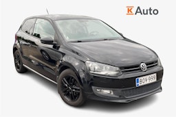 musta Volkswagen Polo 2011 kuva 1.