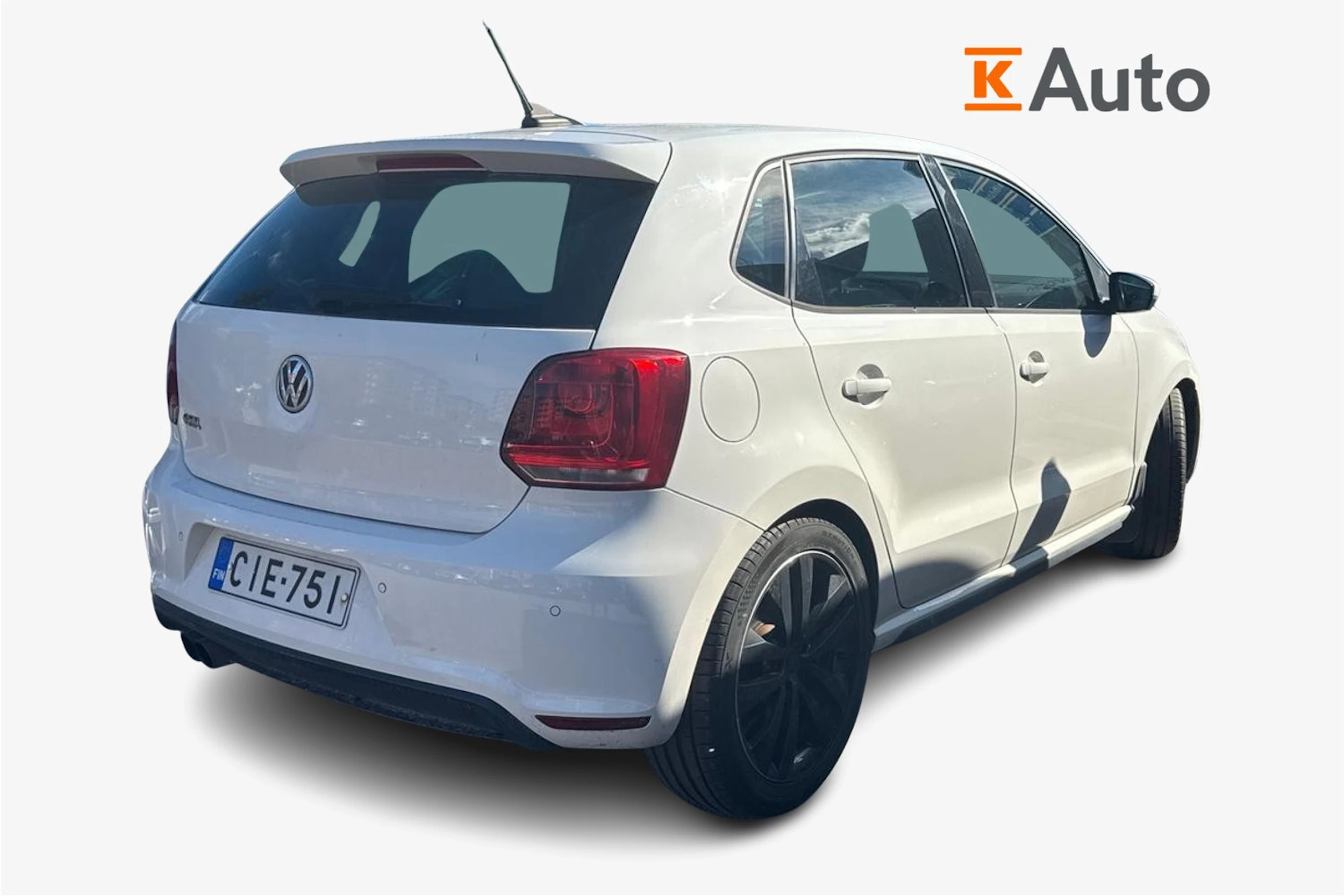 valkoinen Volkswagen Polo 2011 kuva 2.