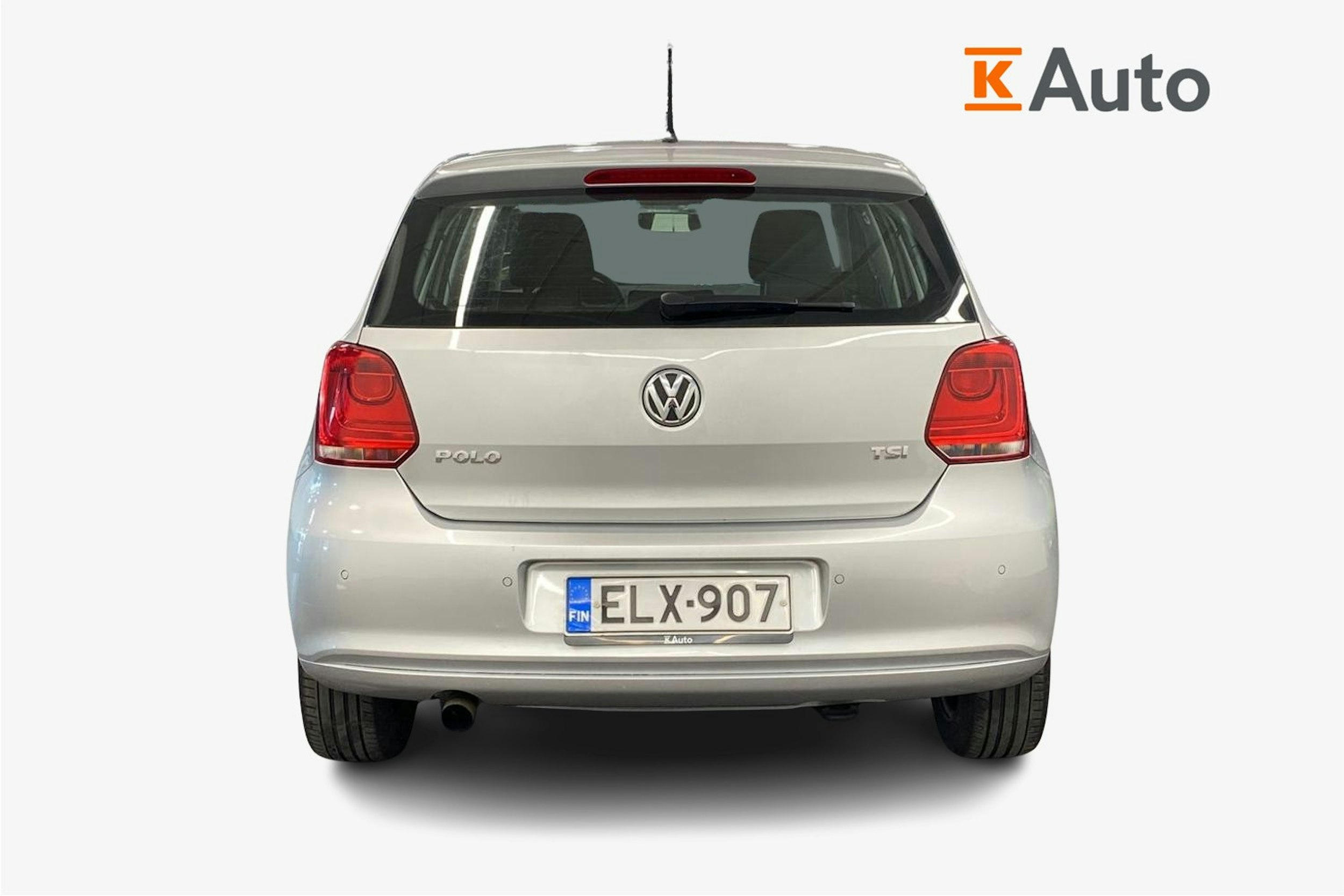met. harmaa Volkswagen Polo 2011 kuva 3.