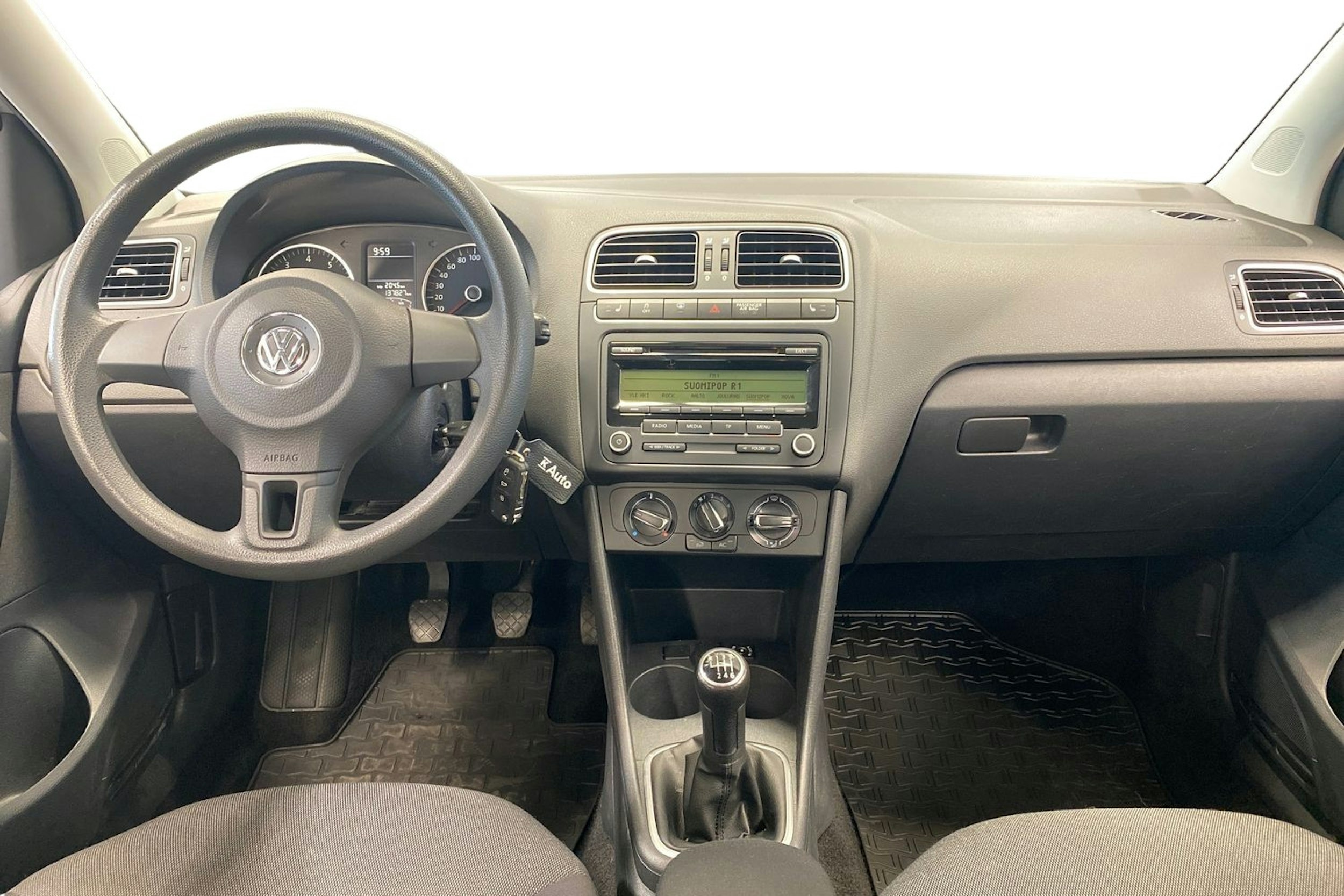 met. harmaa Volkswagen Polo 2011 kuva 9.