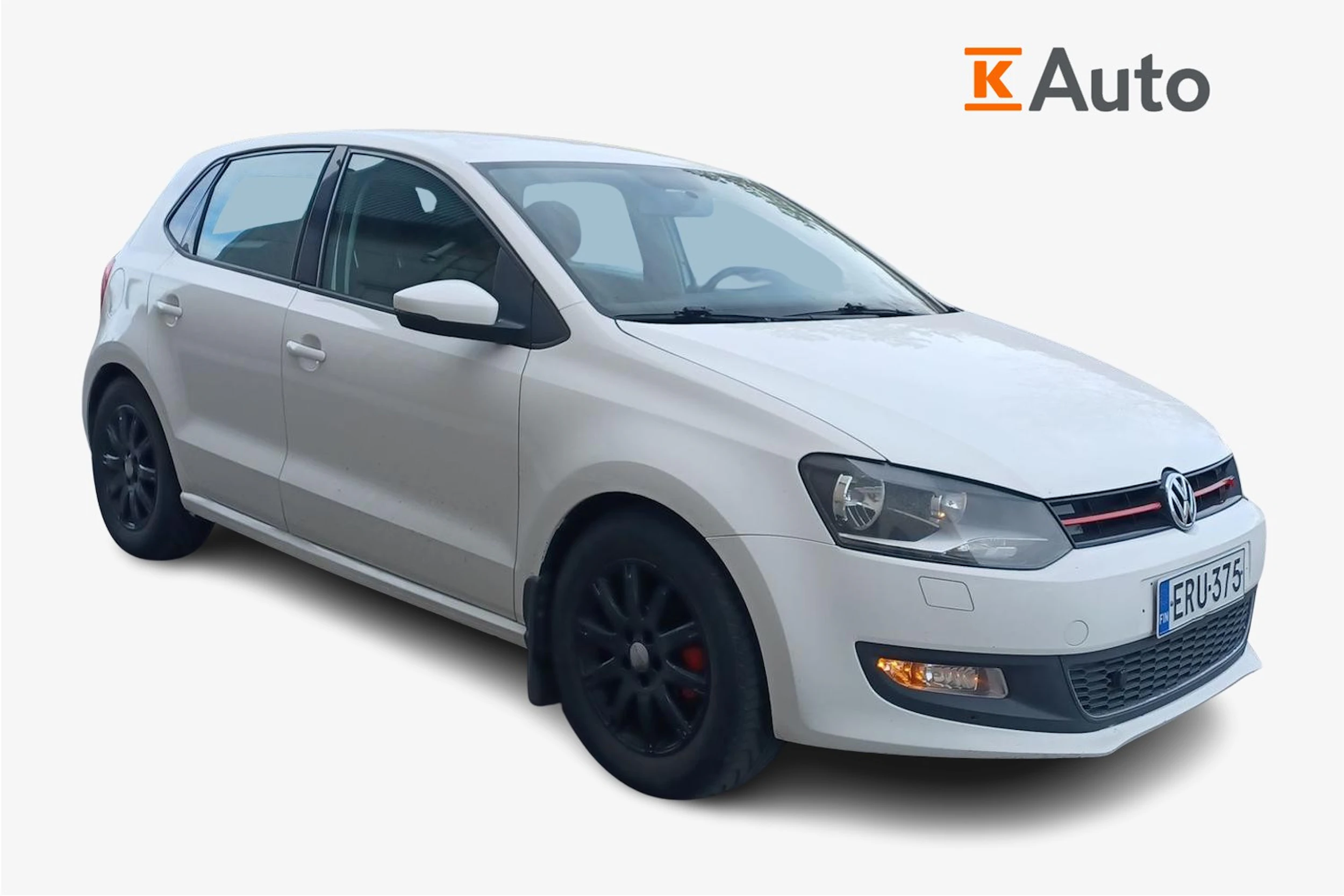 valkoinen Volkswagen Polo 2011 kuva 1.