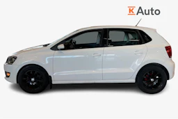 valkoinen Volkswagen Polo 2011 kuva 7.