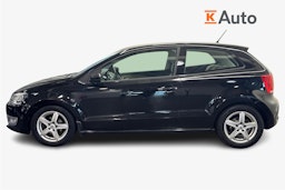 musta Volkswagen Polo 2011 kuva 6.