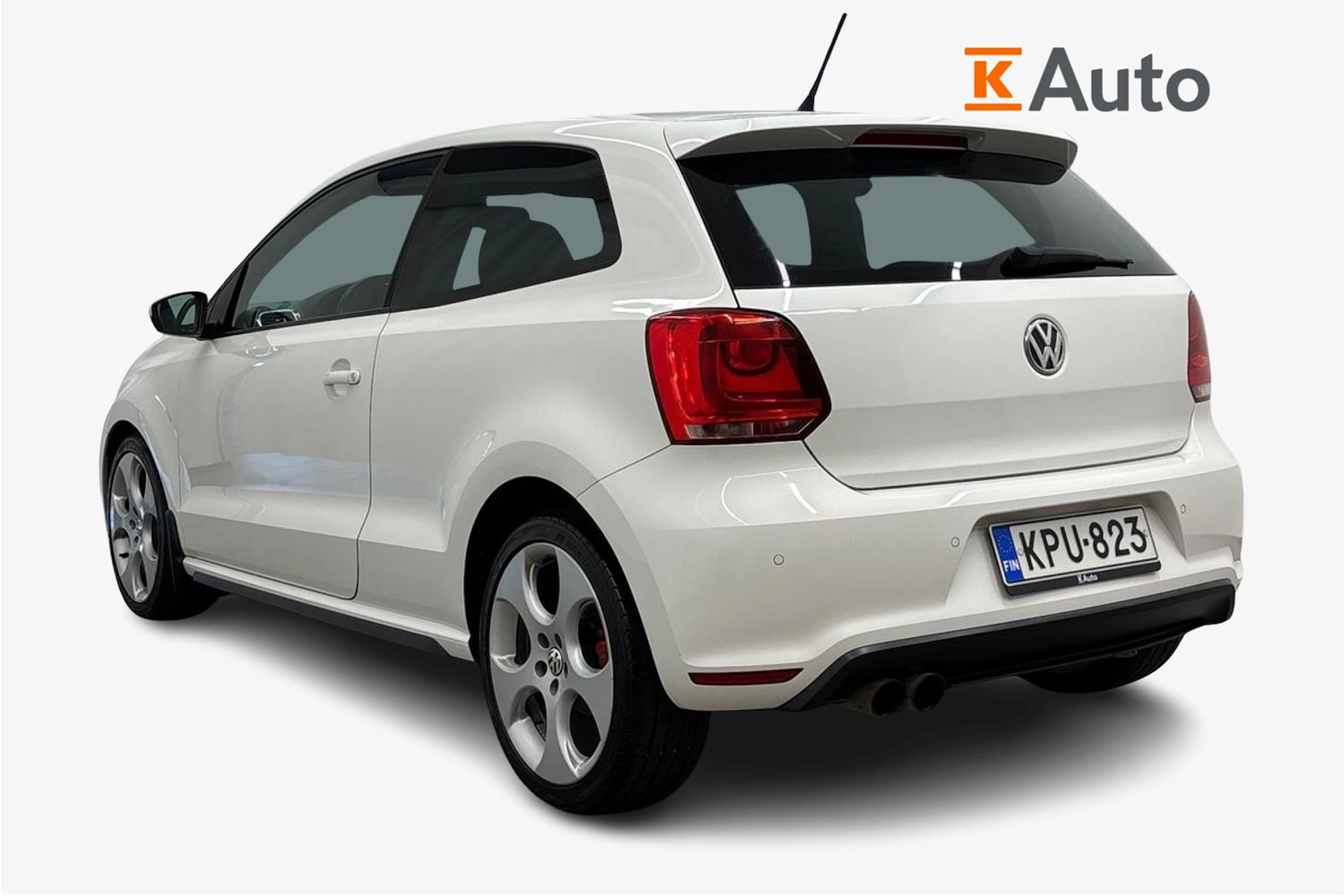 valkoinen Volkswagen Polo 2012 kuva 3.