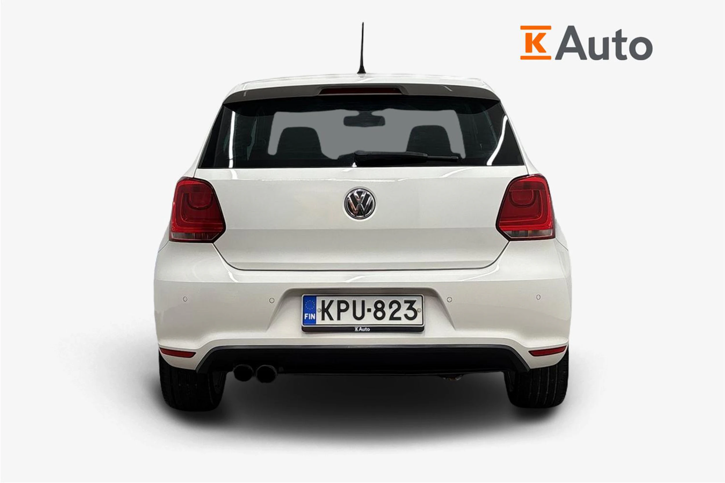 valkoinen Volkswagen Polo 2012 kuva 4.