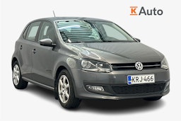 harmaa Volkswagen Polo 2011 kuva 1.