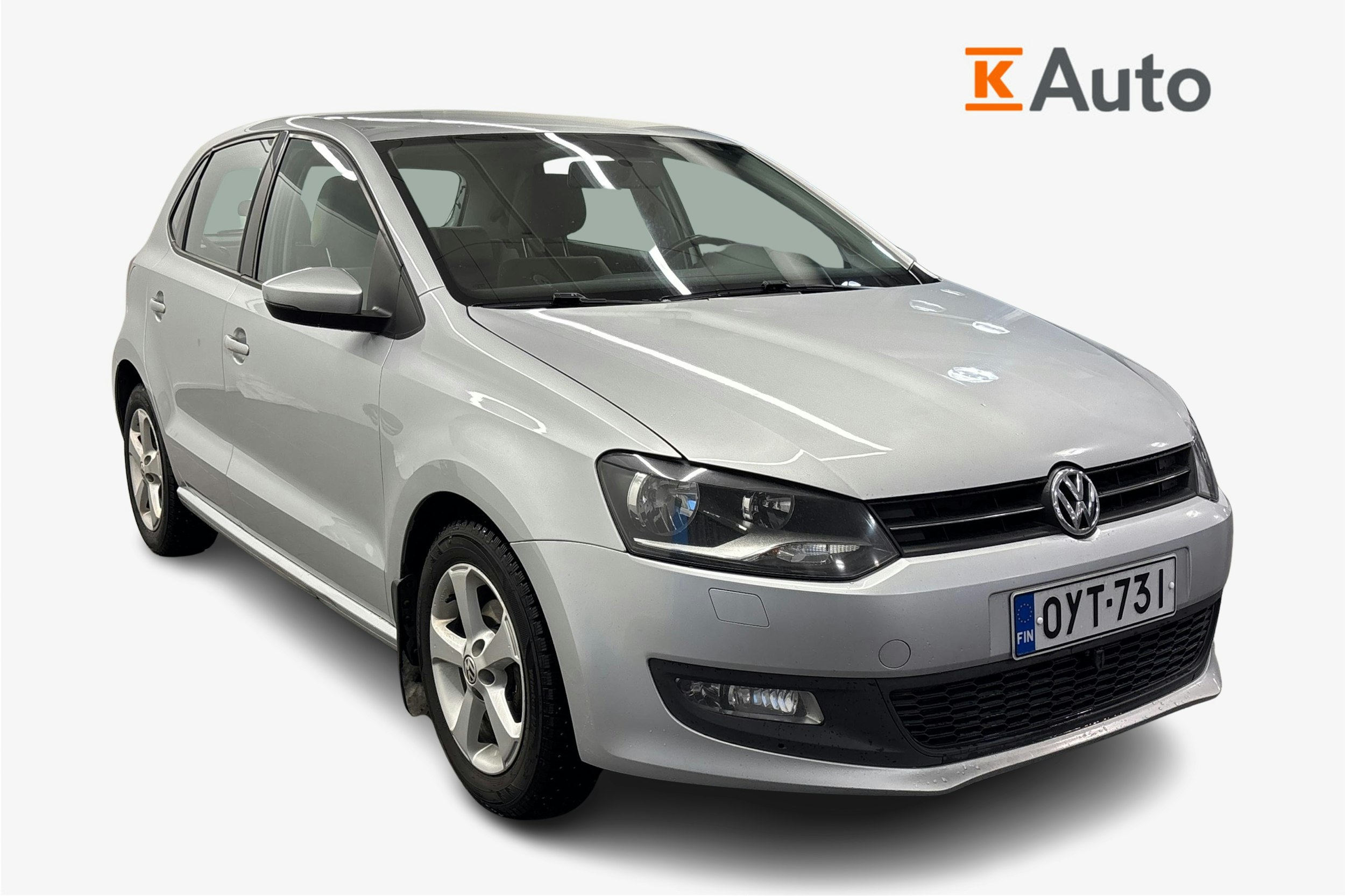 harmaa Volkswagen Polo 2011 kuva 1.