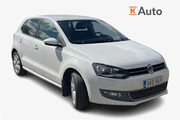 valkoinen Volkswagen Polo 2011 kuva 1.