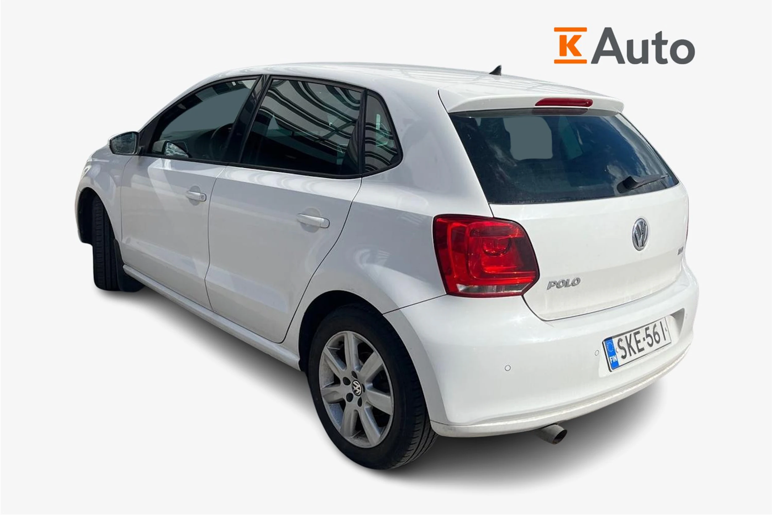valkoinen Volkswagen Polo 2011 kuva 2.