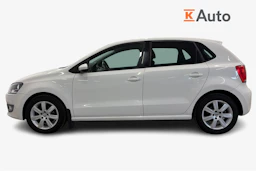 valkoinen Volkswagen Polo 2011 kuva 5.