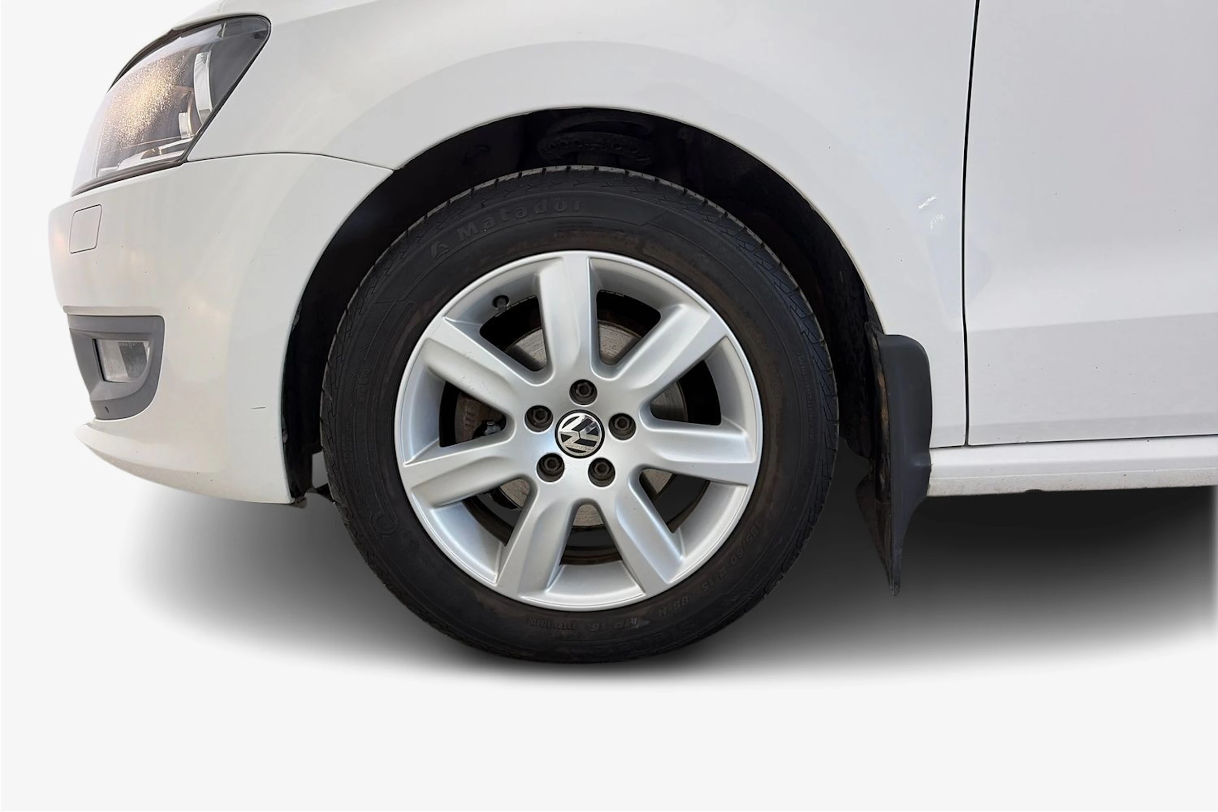 valkoinen Volkswagen Polo 2011 kuva 9.