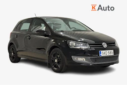 musta Volkswagen Polo 2011 kuva 1.