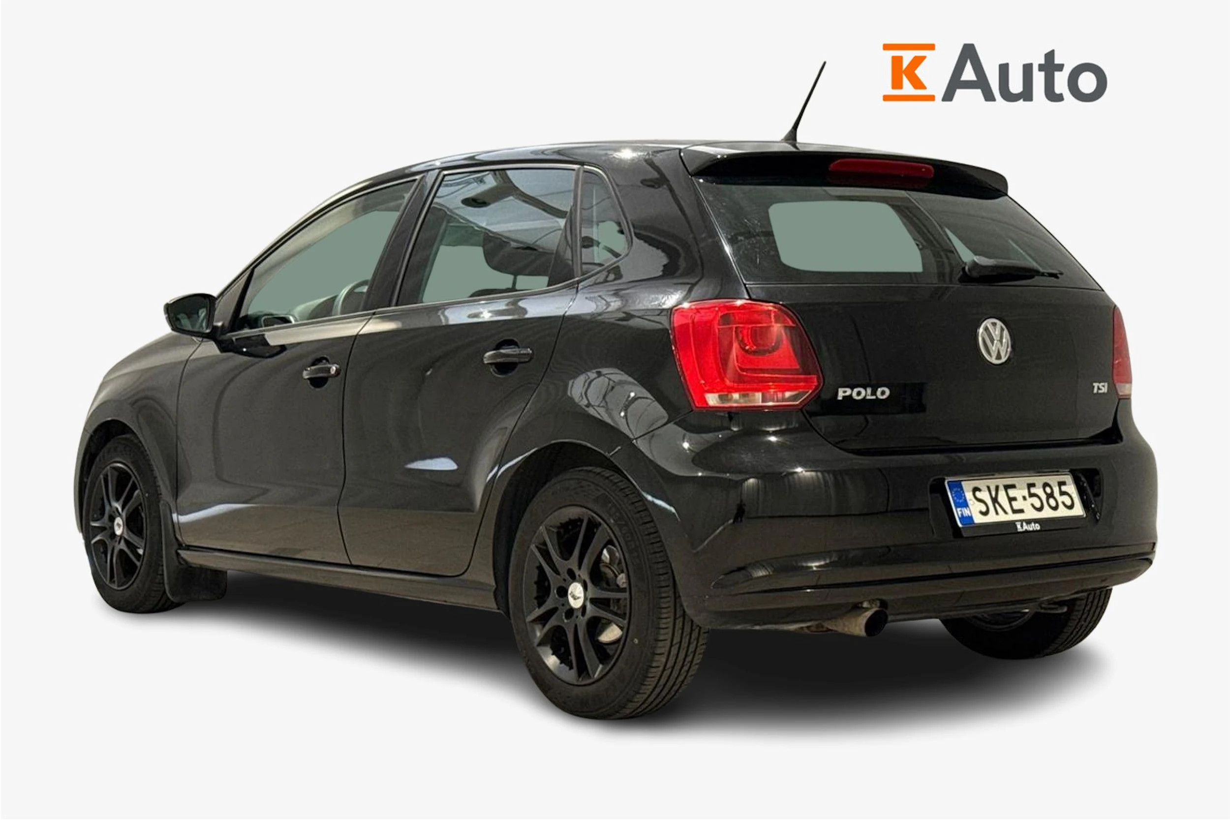 musta Volkswagen Polo 2011 kuva 2.