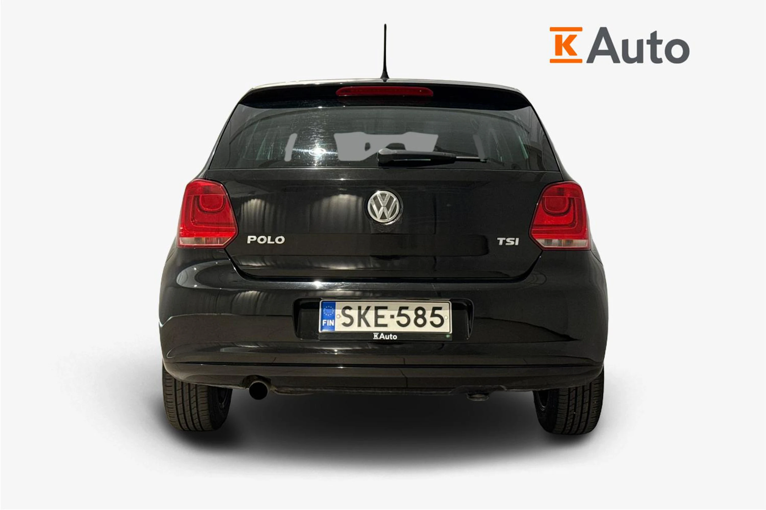 musta Volkswagen Polo 2011 kuva 3.