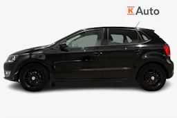 musta Volkswagen Polo 2011 kuva 5.