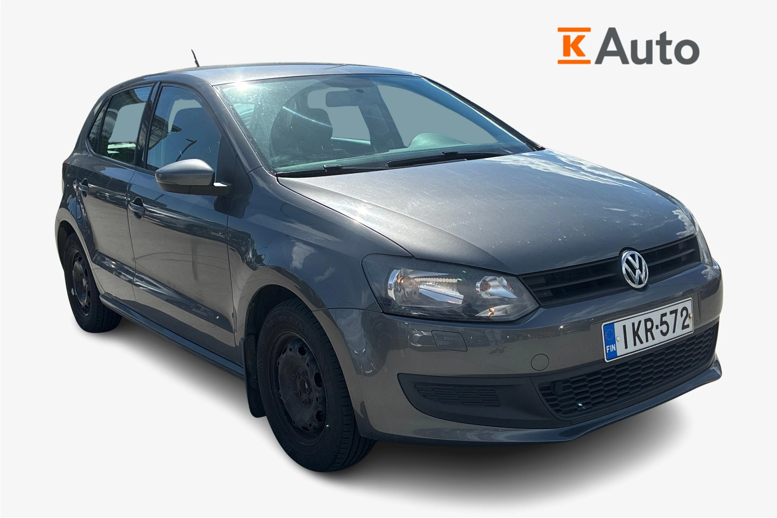harmaa Volkswagen Polo 2012 kuva 1.