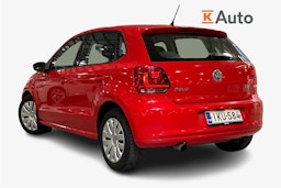 punainen Volkswagen Polo 2013 kuva 2.