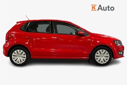punainen Volkswagen Polo 2013 kuva 6.