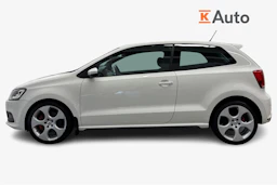 valkoinen Volkswagen Polo 2012 kuva 5.
