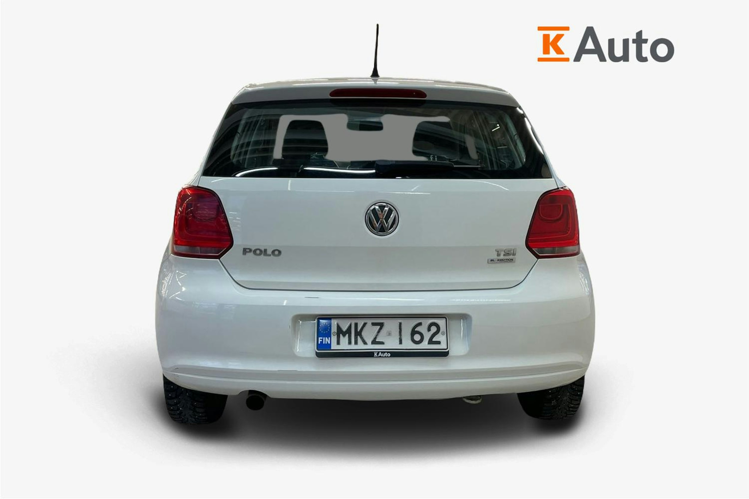 Valkoinen Volkswagen POLO 2012 kuva 3.