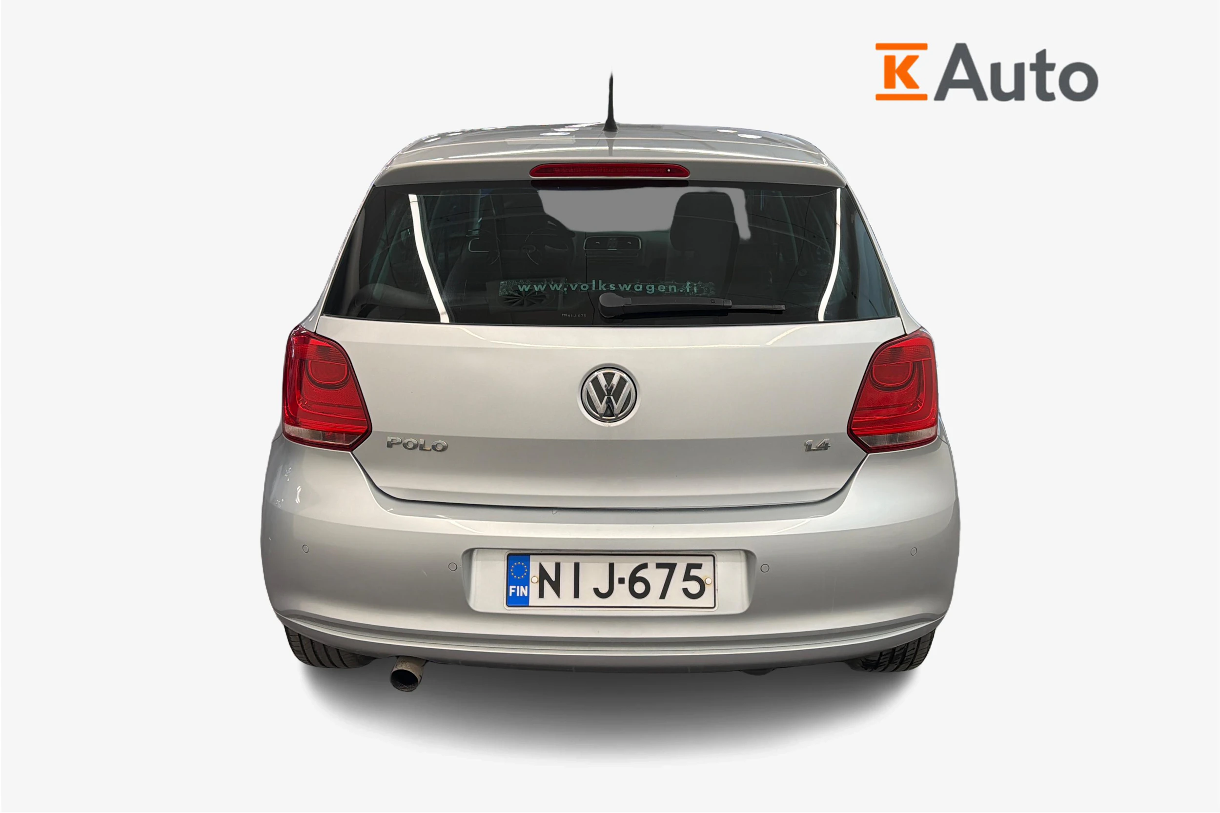 harmaa Volkswagen Polo 2012 kuva 3.