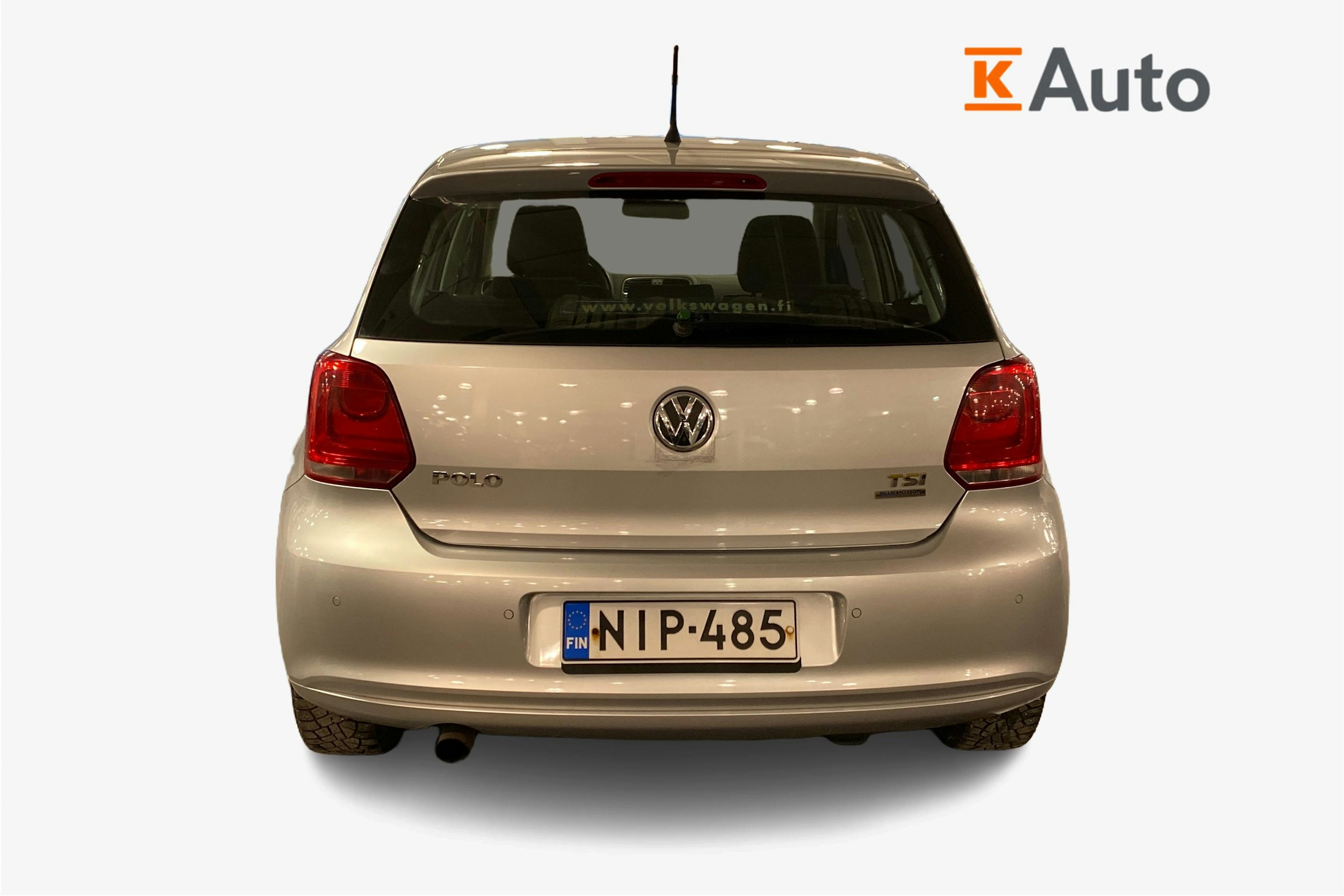 harmaa Volkswagen Polo 2012 kuva 3.